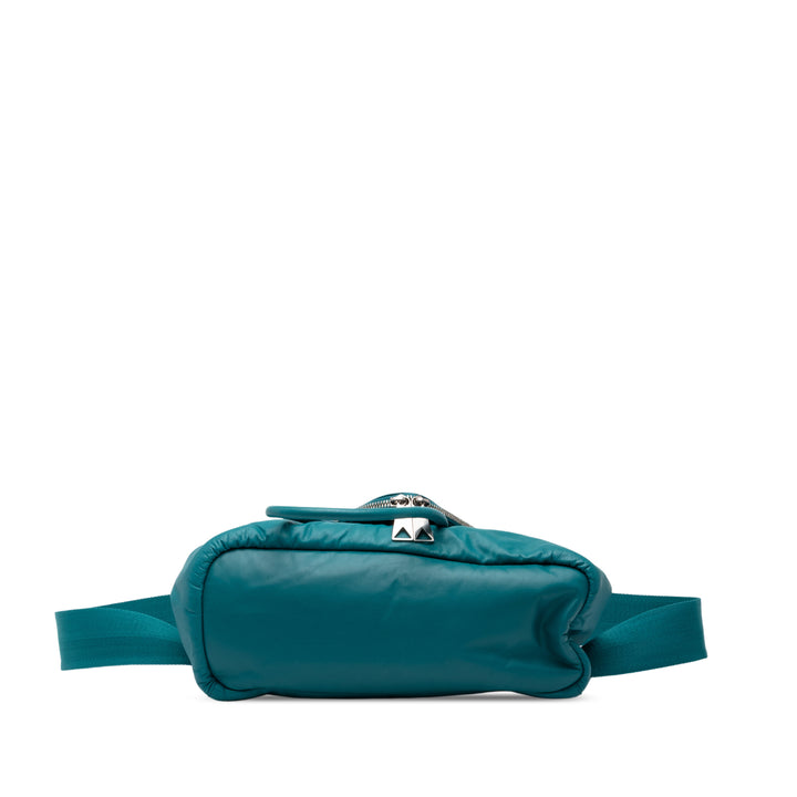Bottega Veneta Ceinture Beak nappa Bleu – vue 3 – GABY PARIS
