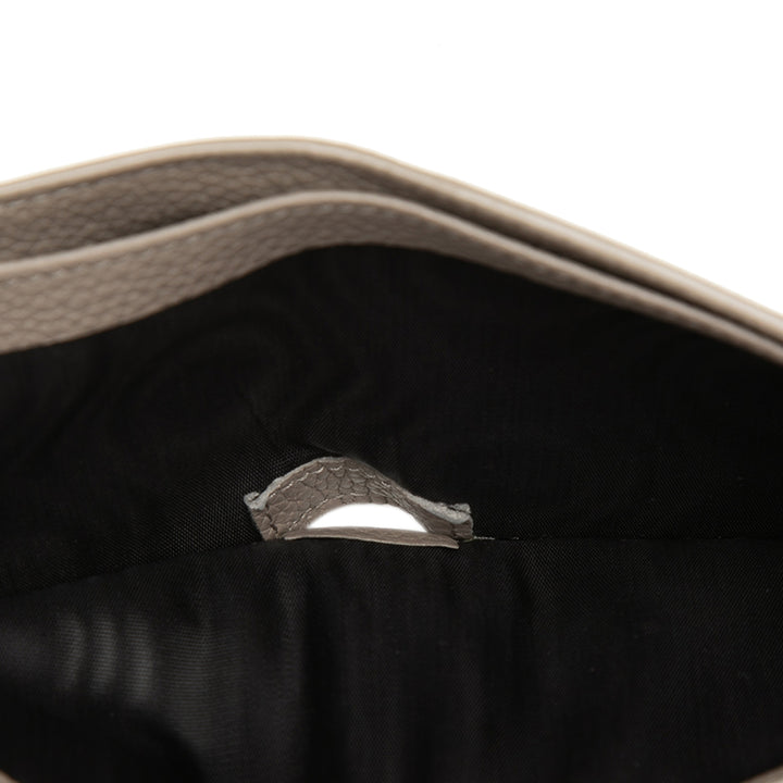 Saint Laurent Grained Cuir Tiny Cassandre Bifold Portefeuille
