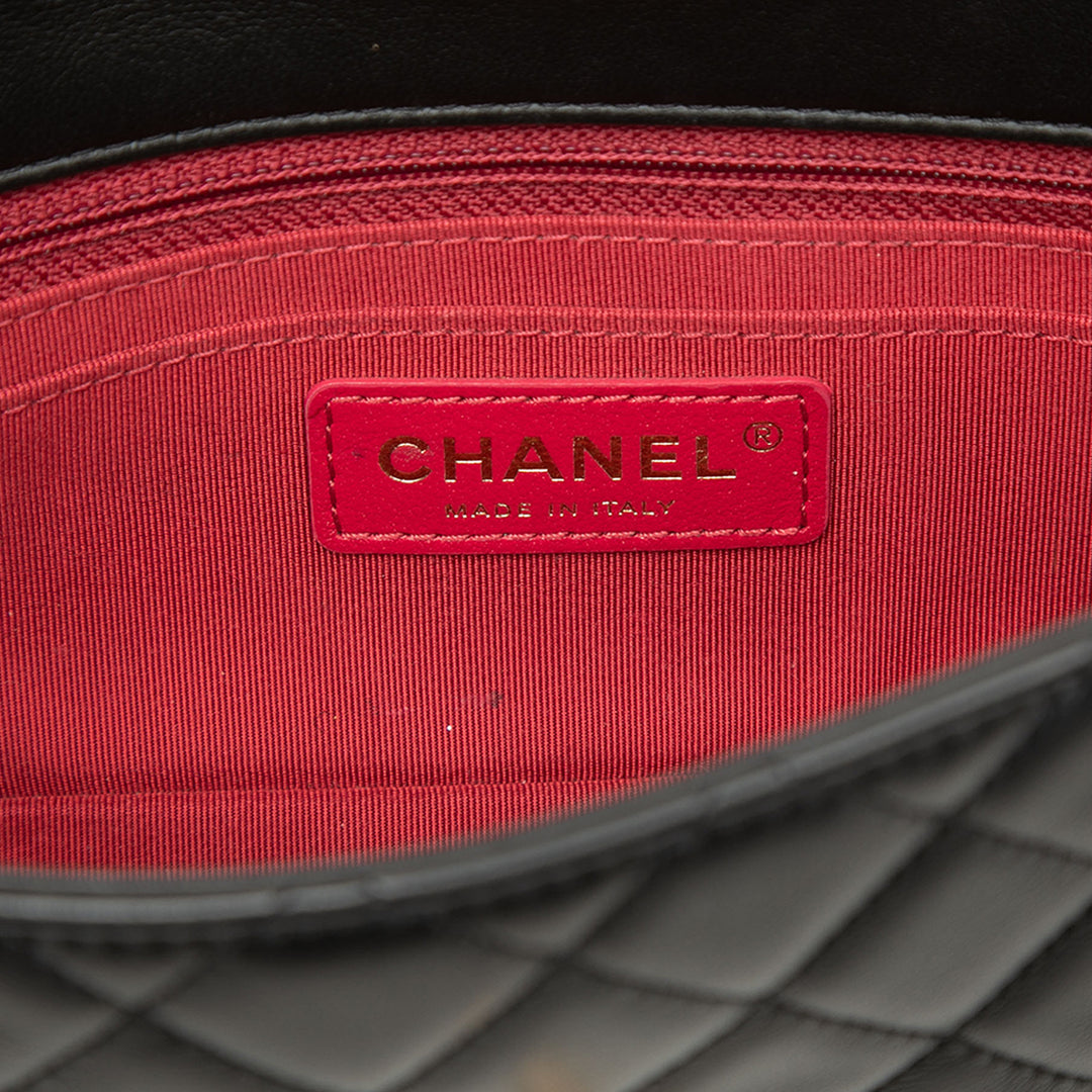 Chanel Mini Rectangular Classic Cuir d’agneau Romance Simple rabat