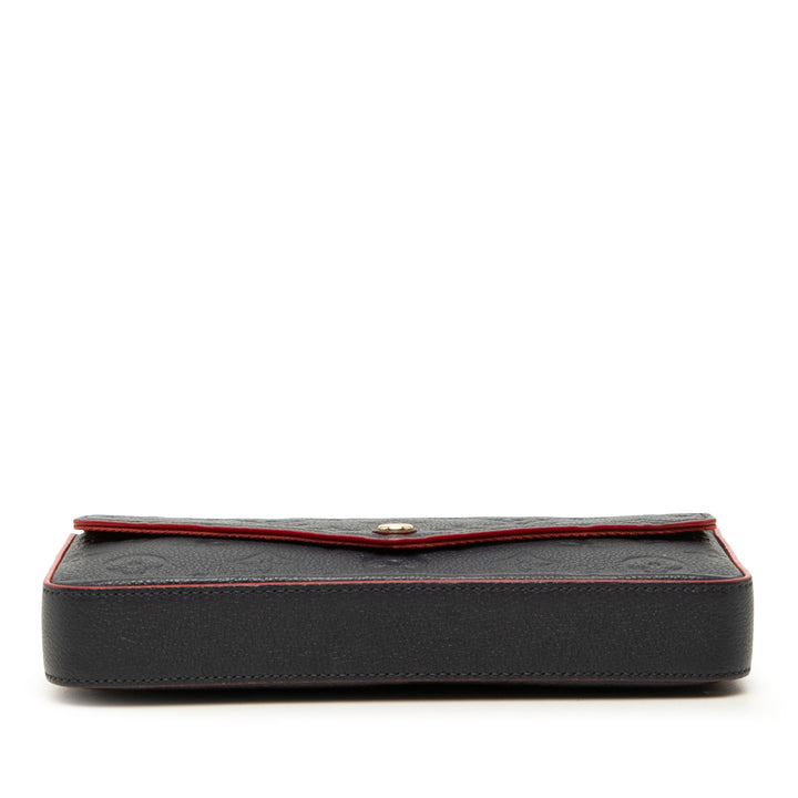 Pochette Felicie Monogram Empreinte Noir