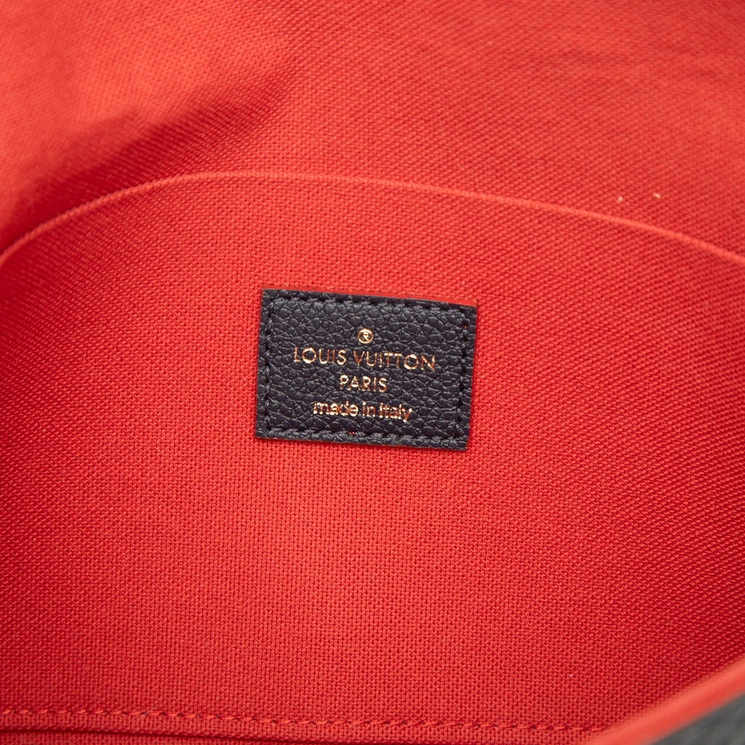 Pochette Felicie Monogram Empreinte Noir