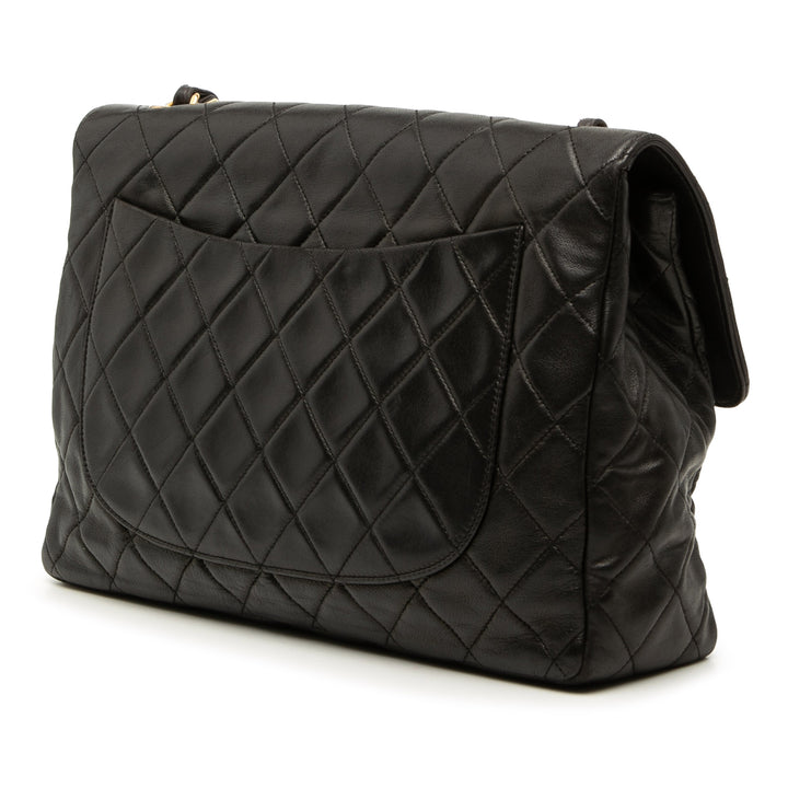Chanel Classic Rabat simple Jumbo Cuir d'agneau