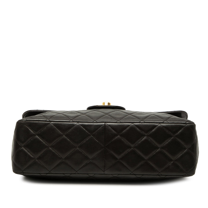Chanel Classic Rabat simple Jumbo Cuir d'agneau