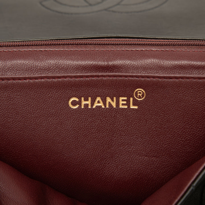 Chanel Classic Rabat simple Jumbo Cuir d'agneau