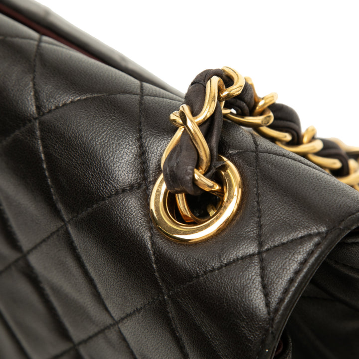 Chanel Classic Rabat simple Jumbo Cuir d'agneau