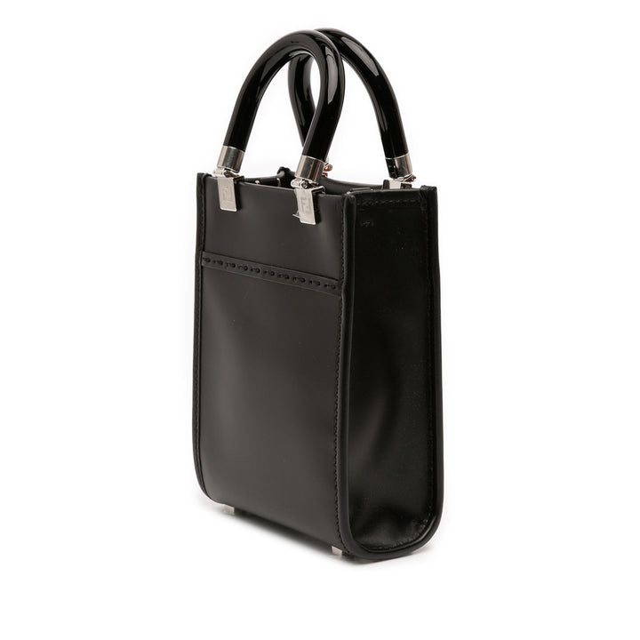 Fendi Mini Cuir Sunshine Shopper Cabas