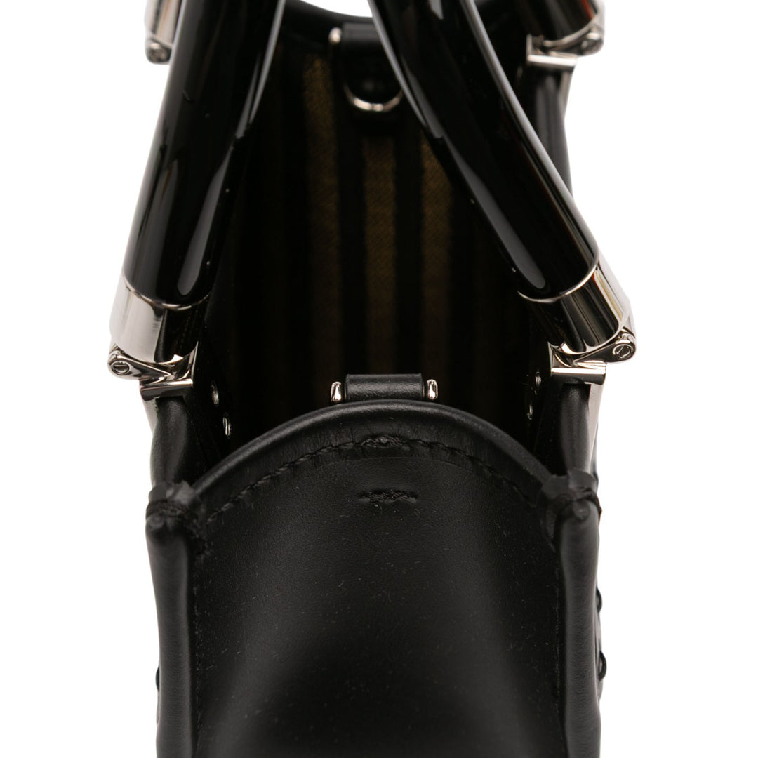 Fendi Mini Cuir Sunshine Shopper Cabas