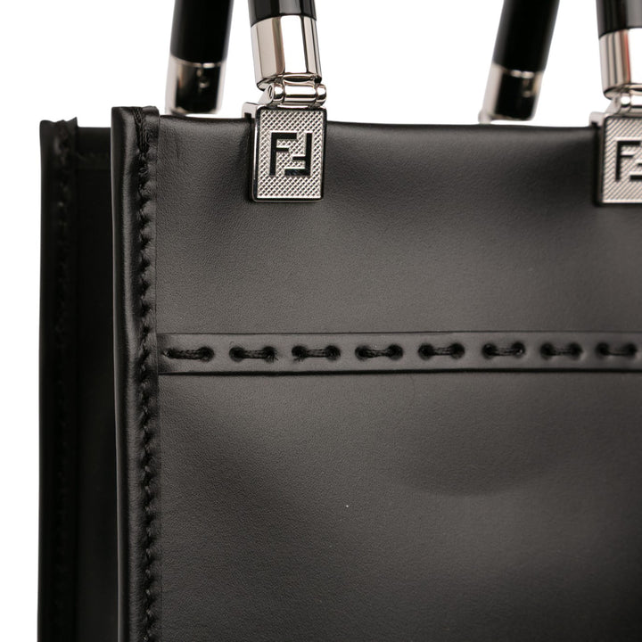Fendi Mini Cuir Sunshine Shopper Cabas