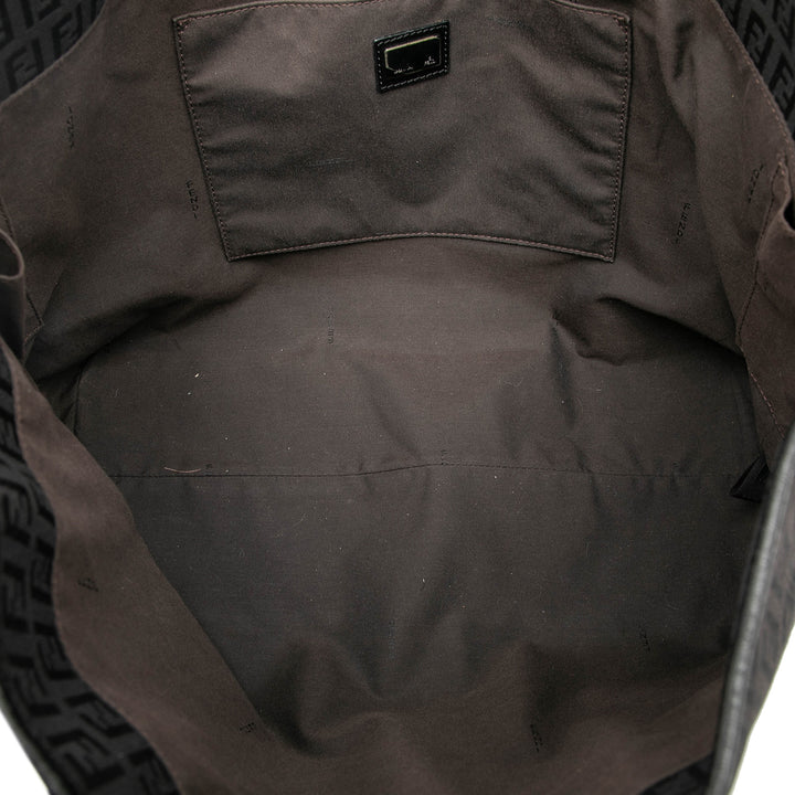 Fendi Zucchino Cabas Noir