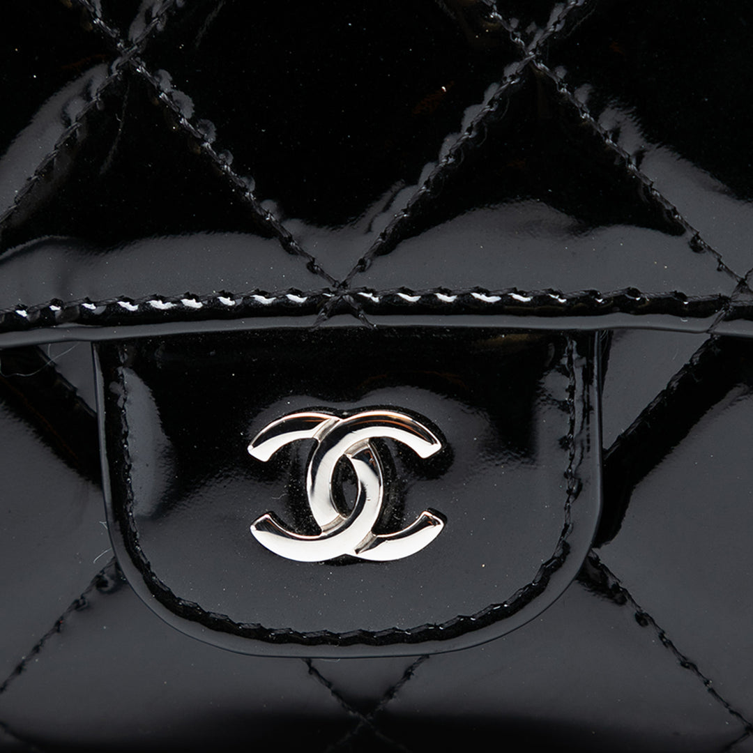 Chanel Classic Cuir verni Wallet on Chain – GABY PARIS Authentique