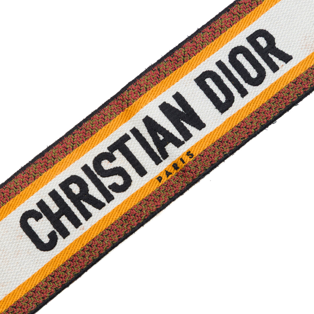 Dior brodé Toile Sac Strap