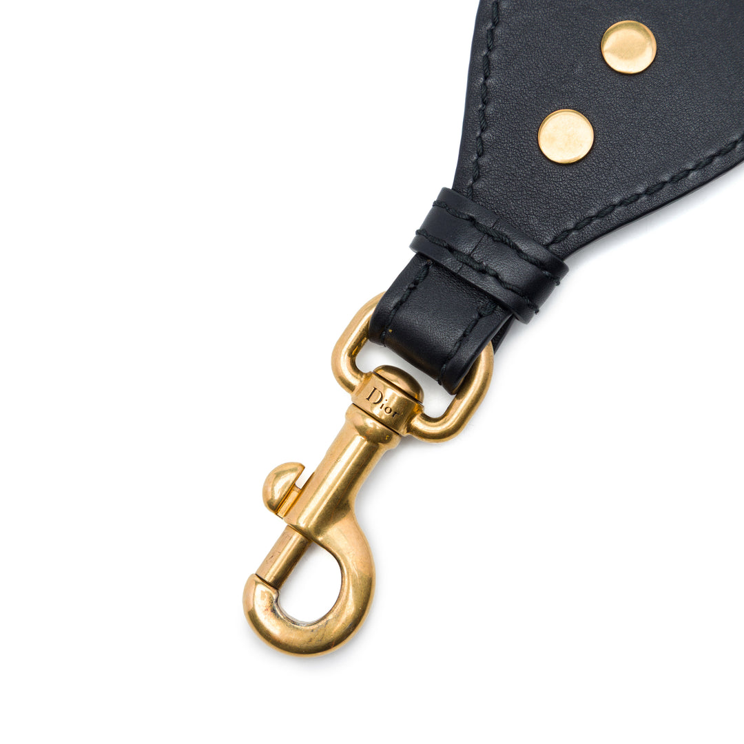 Dior brodé Toile Sac Strap