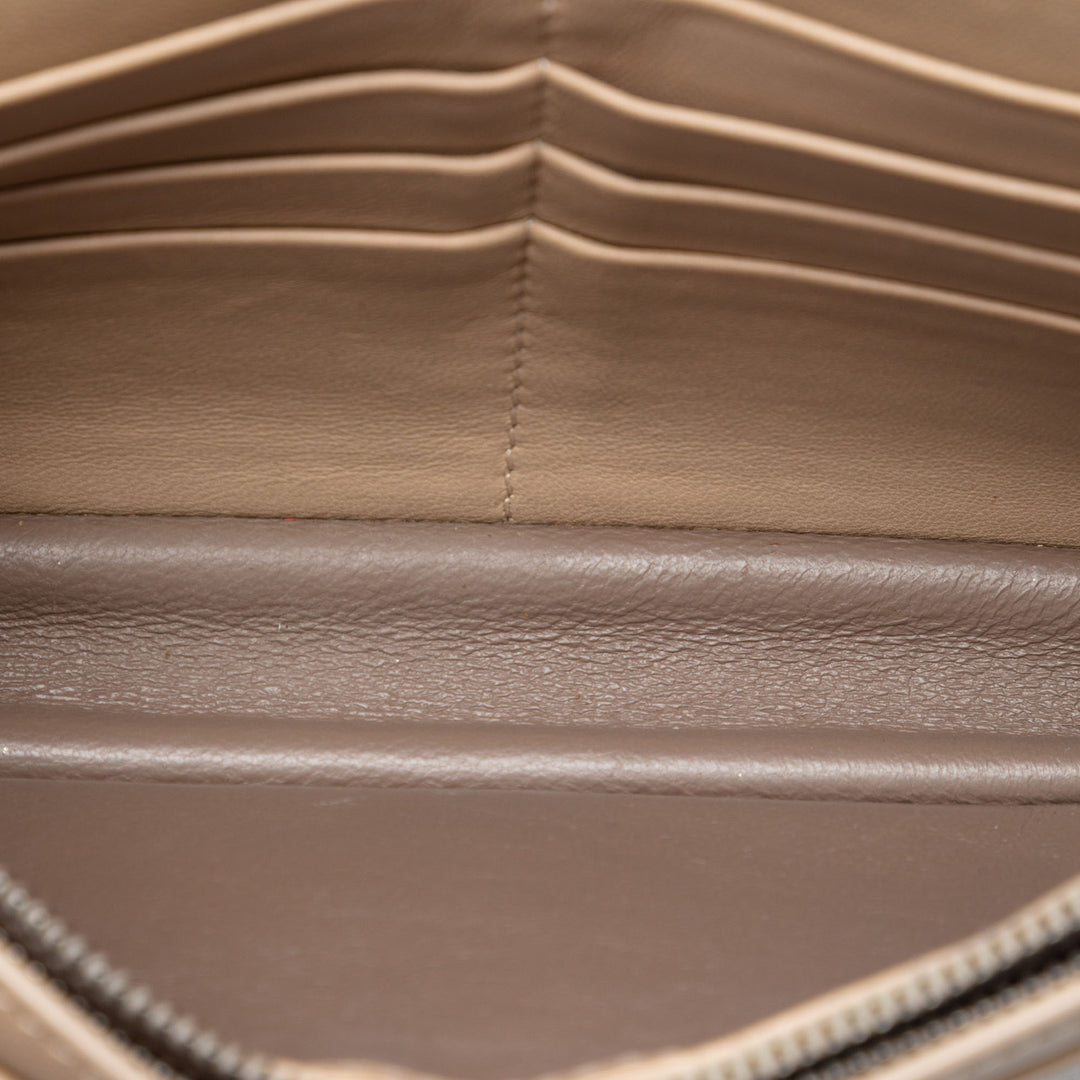Bottega Veneta Nappa Intrecciato Wallet on Chain