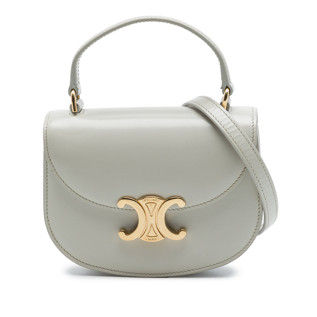 Celine Mini brillant Cuir de veau Besace Clea Sac