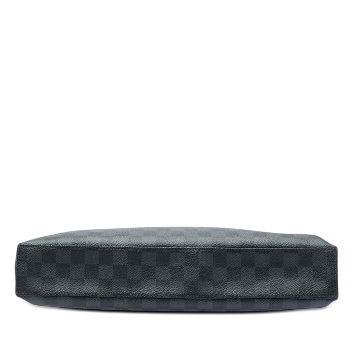 Louis Vuitton Porte Documents Jour Toile Damier Graphite