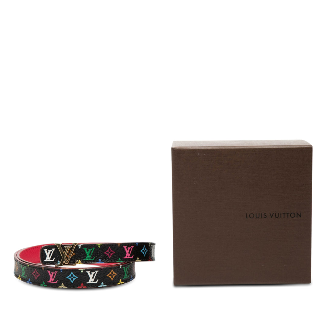 Louis Vuitton Monogram Multicolore LV Initiales Belt