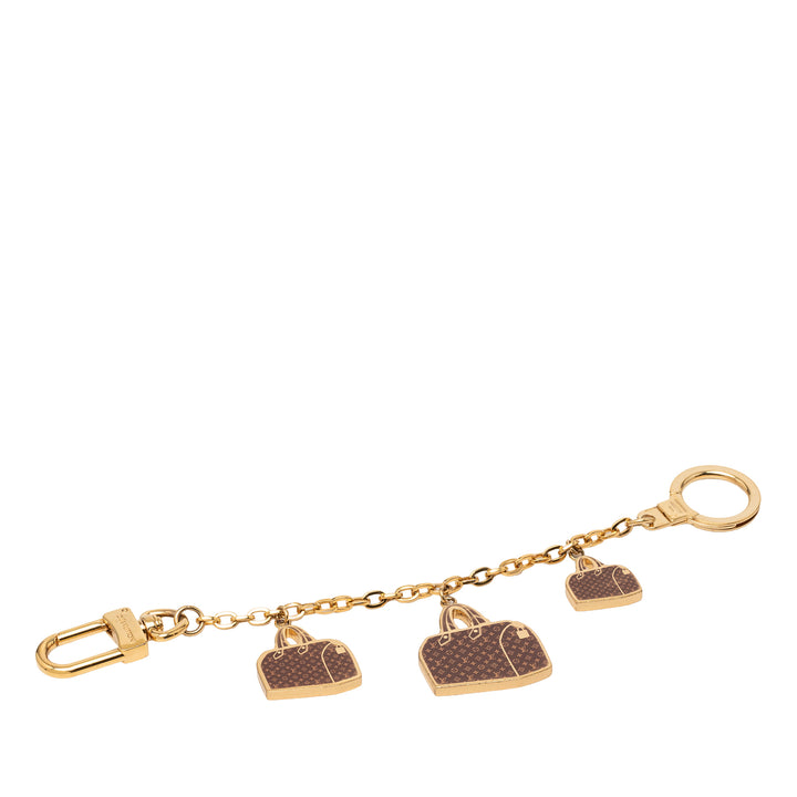 Louis Vuitton plaqué Monogram Speedy Trio Chain Bijou de sac