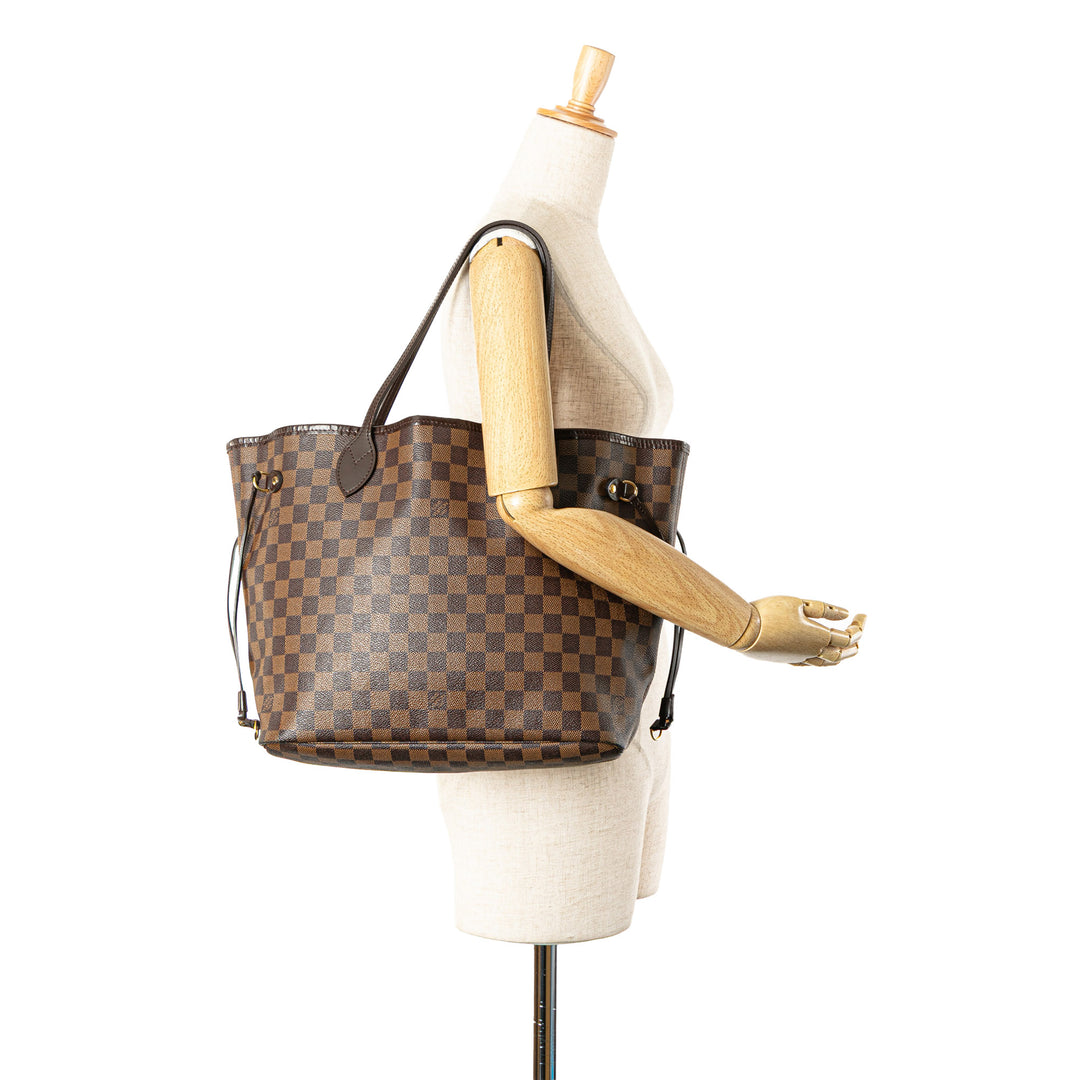 Louis Vuitton Damier Ebene Neverfull MM Marron