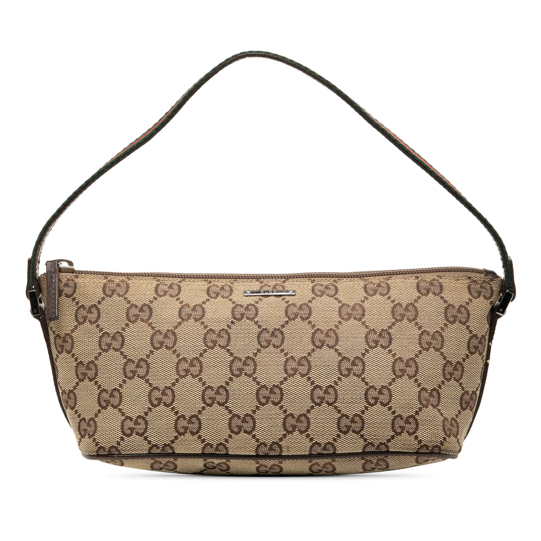 Gucci GG Toile Web Boat