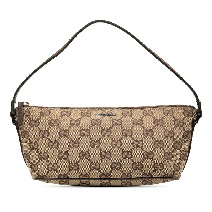 Gucci GG Toile Web Boat
