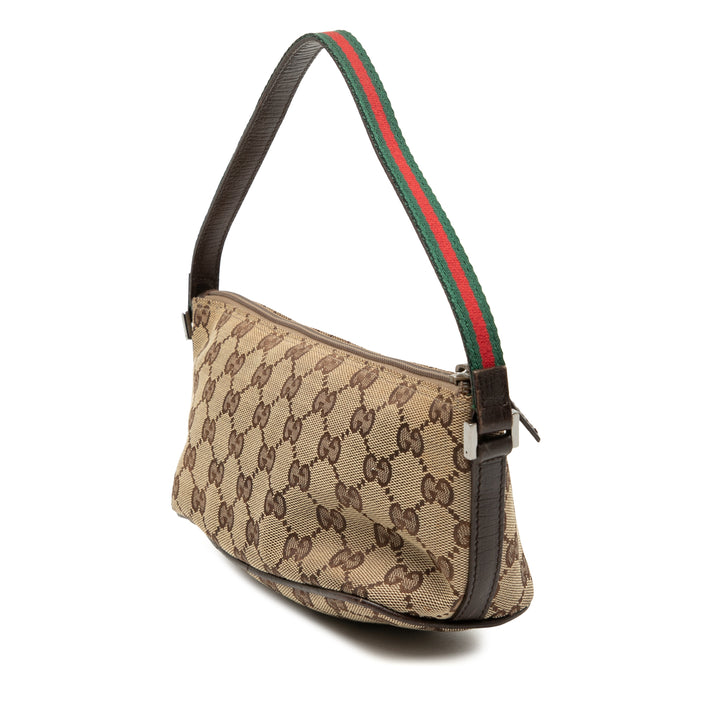 Gucci GG Toile Web Boat