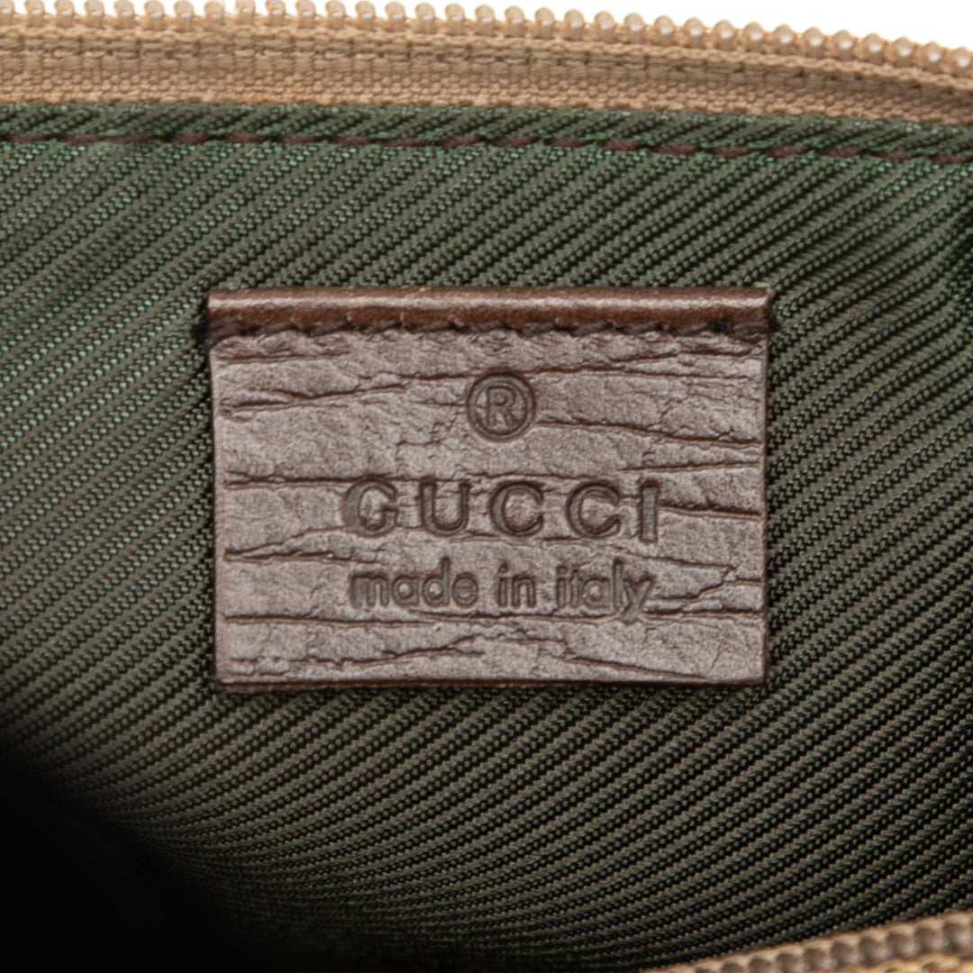 Gucci GG Toile Web Boat
