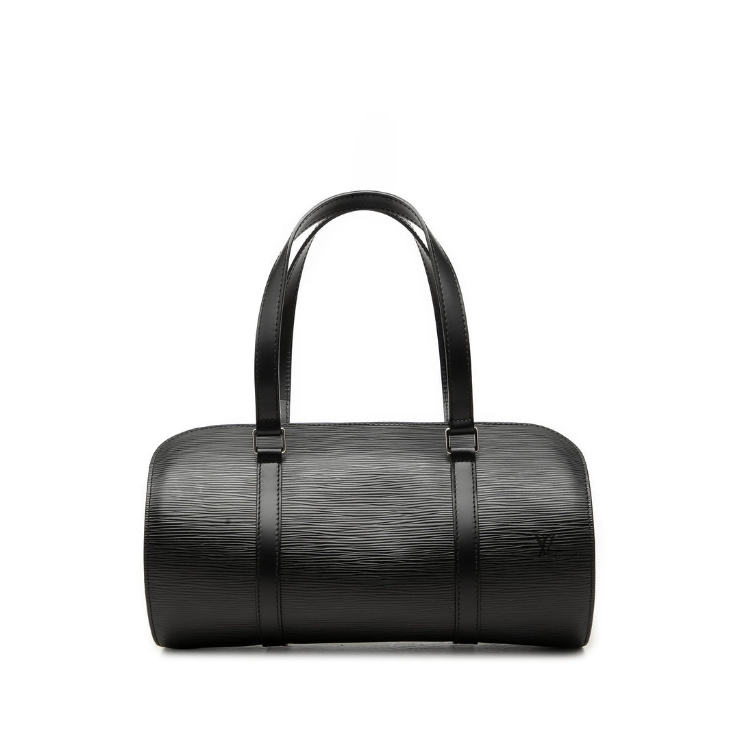 Louis Vuitton Soufflot Épi Noir – vue principale – GABY PARIS