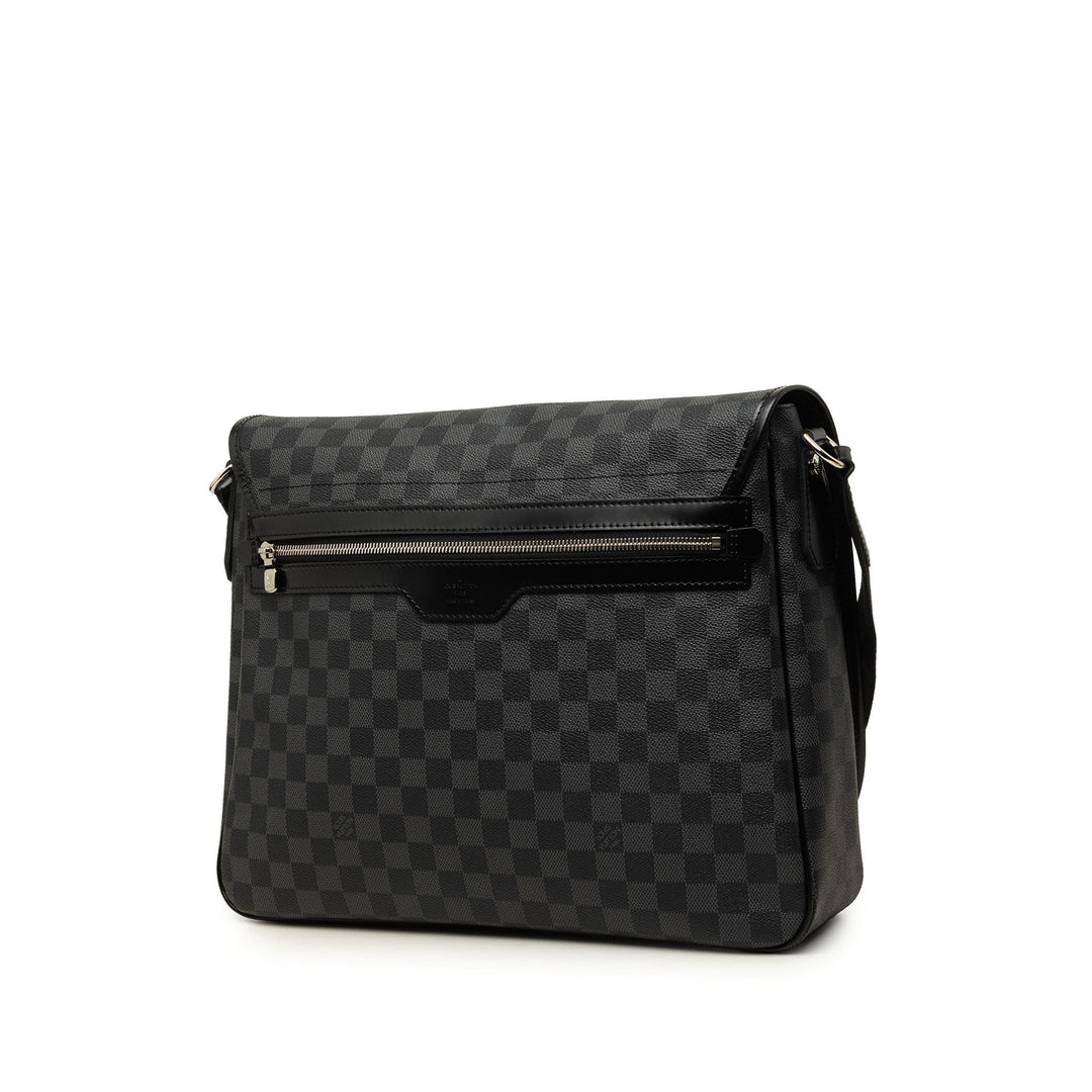 Louis Vuitton Daniel GM Damier Graphite Noir – vue 2 – GABY PARIS
