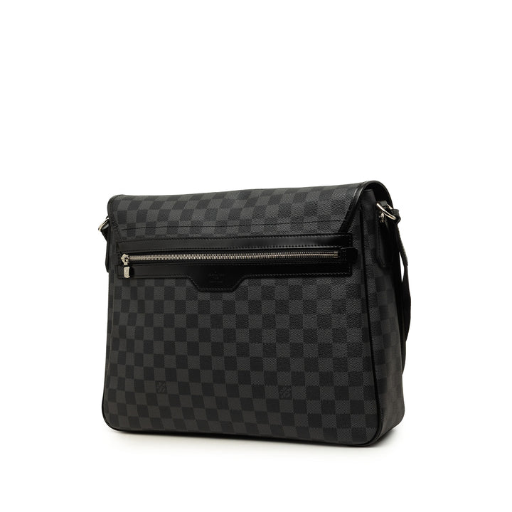 Louis Vuitton Daniel GM Damier Graphite Noir – vue 2 – GABY PARIS