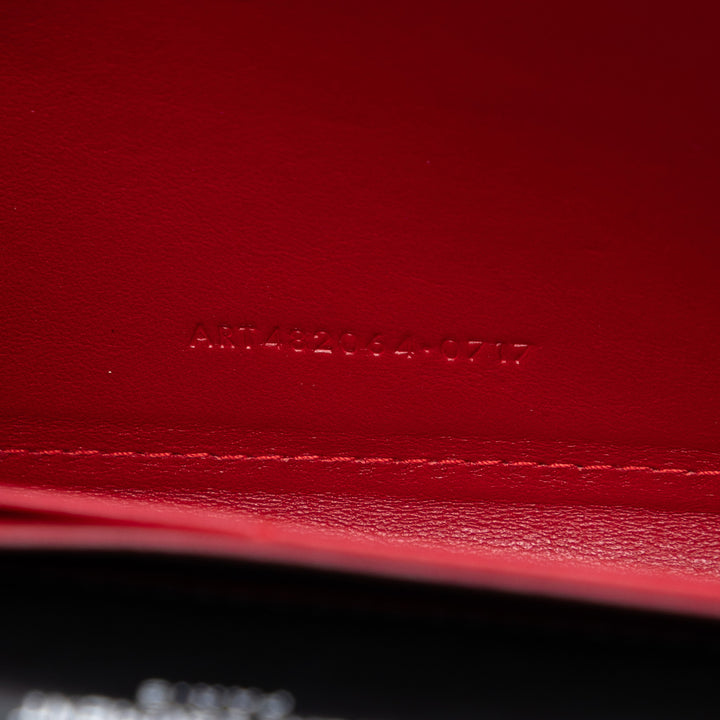 Saint Laurent Horizontal Matelassé Kate Sac Moyen Cuir de veau