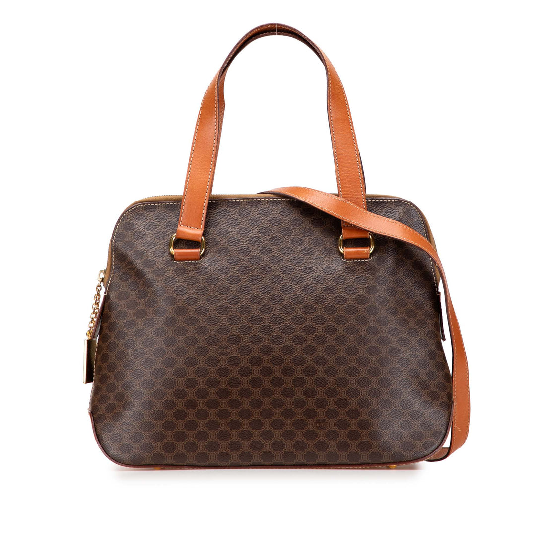 Celine Macadam Coated Toile Sac