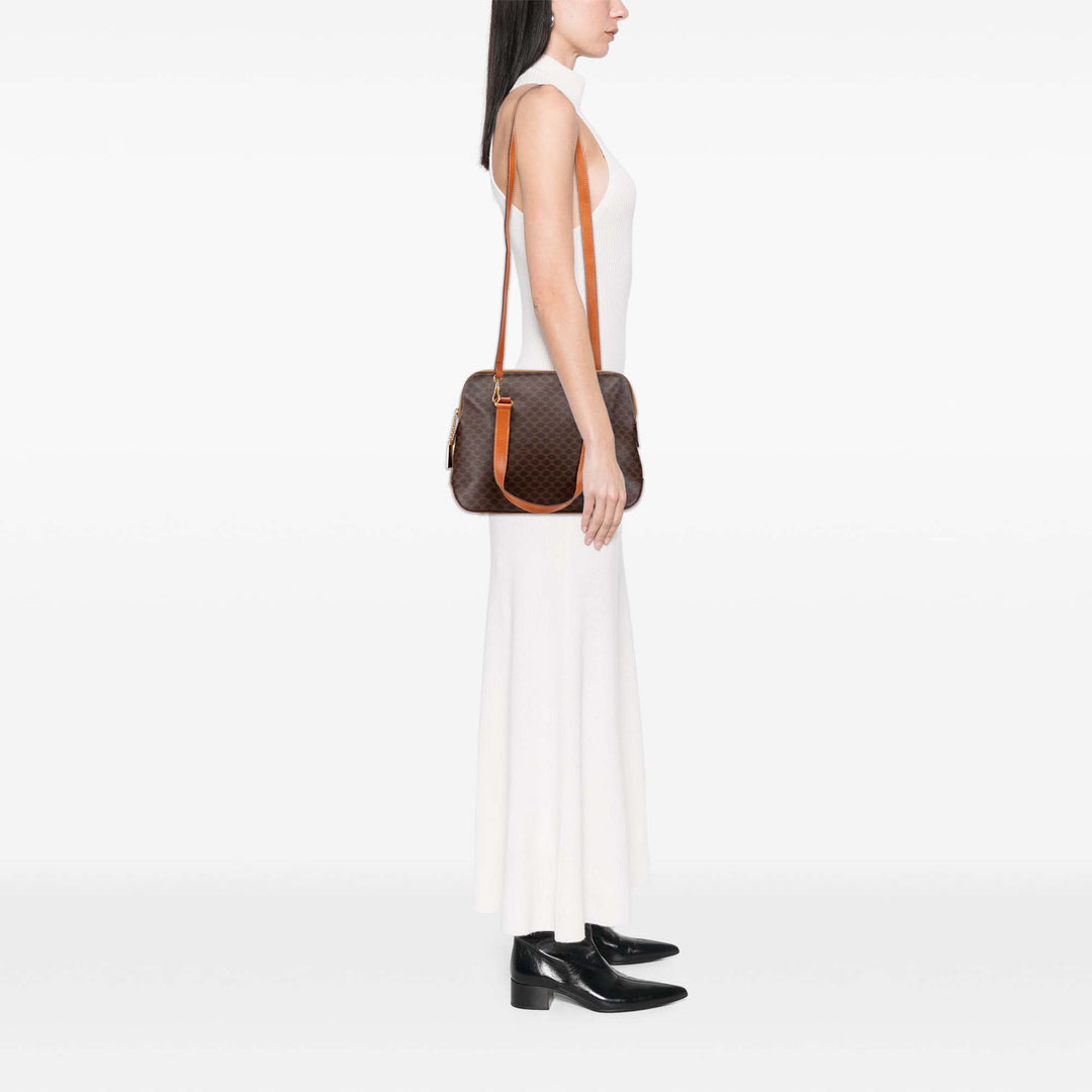 Celine Macadam Coated Toile Sac