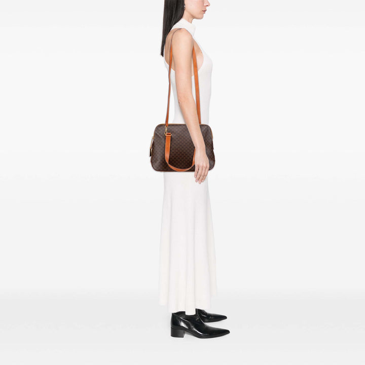 Celine Macadam Coated Toile Sac