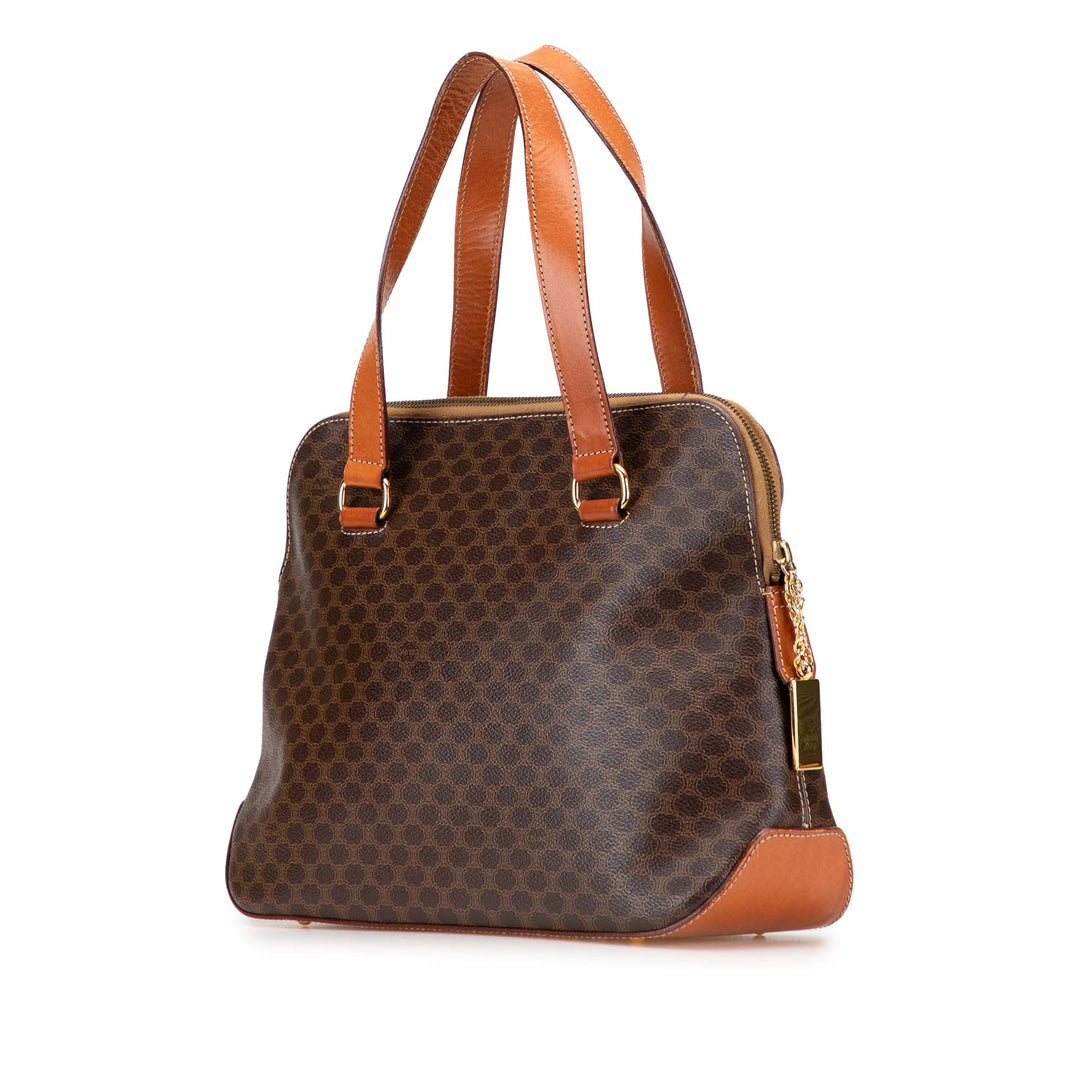 Celine Macadam Coated Toile Sac