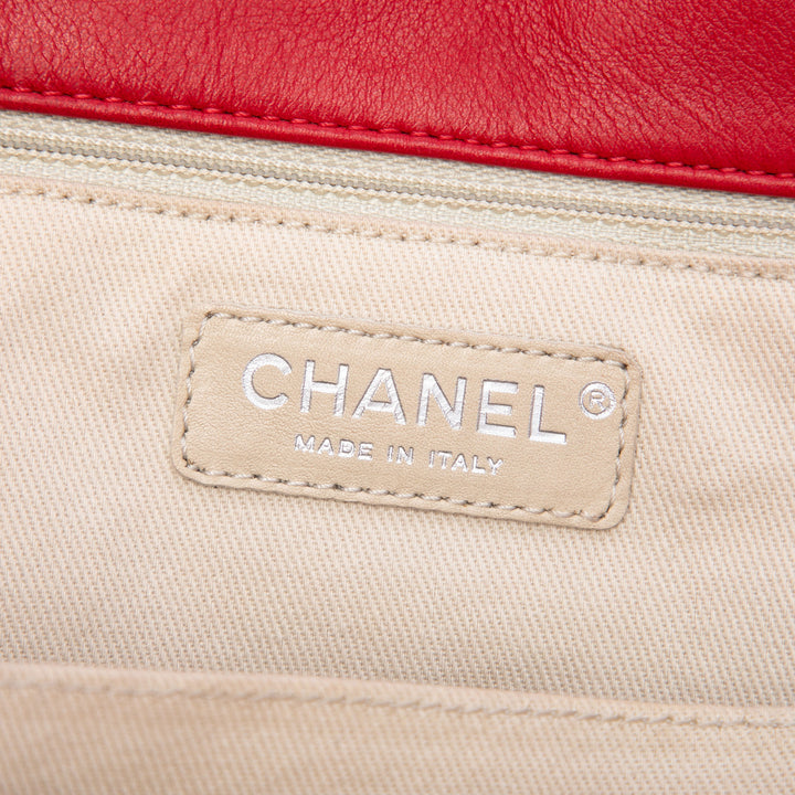 Chanel Matelassé In The Business Cabas Grand Cuir de veau
