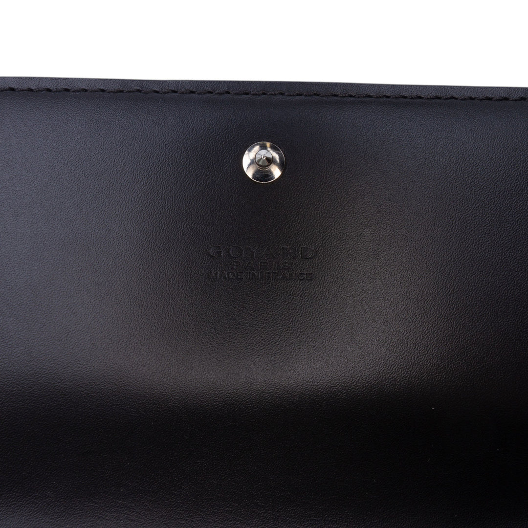 Goyard Varenne Continental Portefeuille Goyardine Noir – vue 5 – GABY PARIS