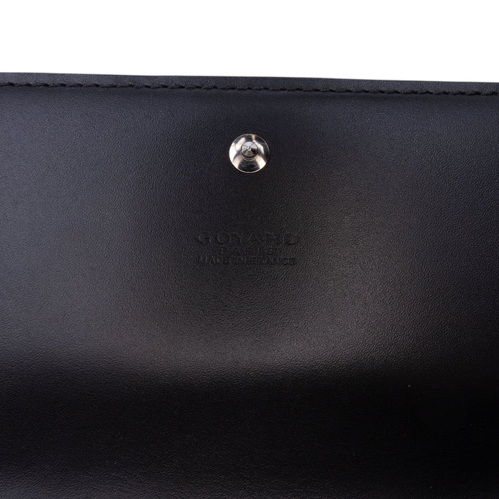 Goyard Varenne Continental Portefeuille Goyardine Noir – vue 5 – GABY PARIS