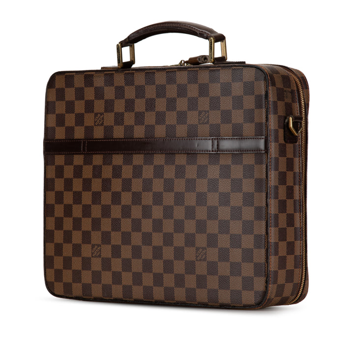 Damier Ebene Porte Ordinateur Sabana Brown - Gaby Paris