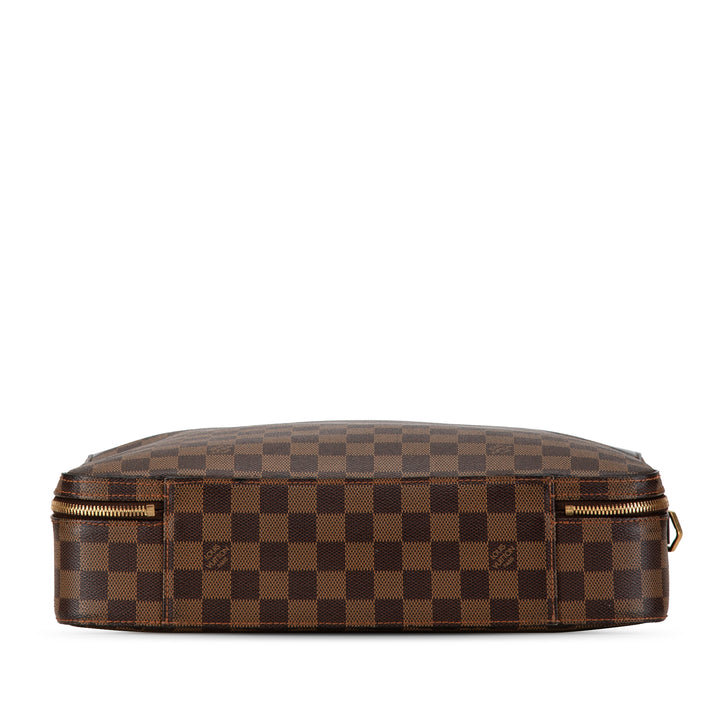 Damier Ebene Porte Ordinateur Sabana Brown - Gaby Paris