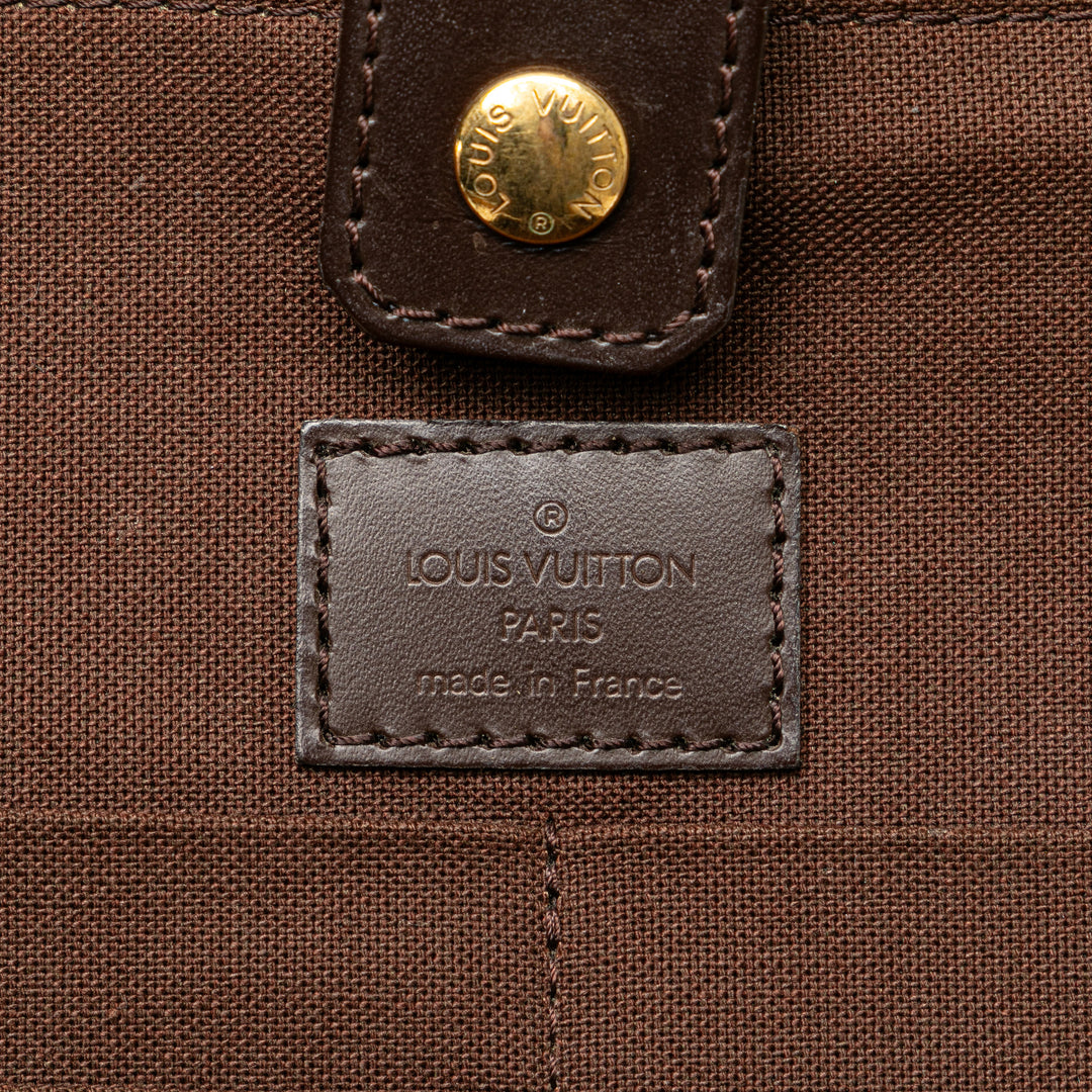 Damier Ebene Porte Ordinateur Sabana Brown - Gaby Paris