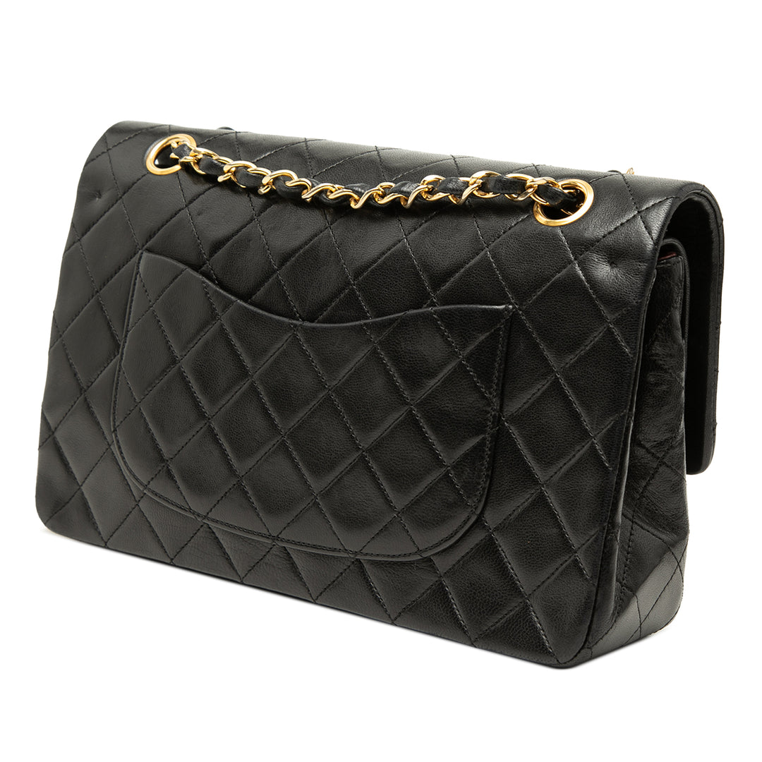 Chanel Medium Classic Cuir d’agneau Double rabat