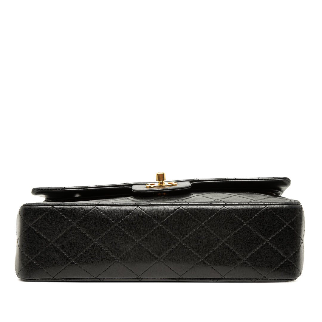 Chanel Medium Classic Cuir d’agneau Double rabat
