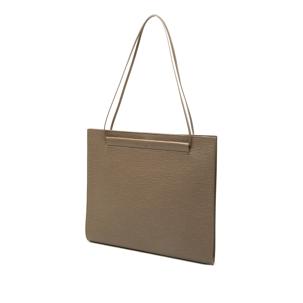 Louis Vuitton Sac porté épaule Saint Tropez Épi Marron – vue 2 – GABY PARIS