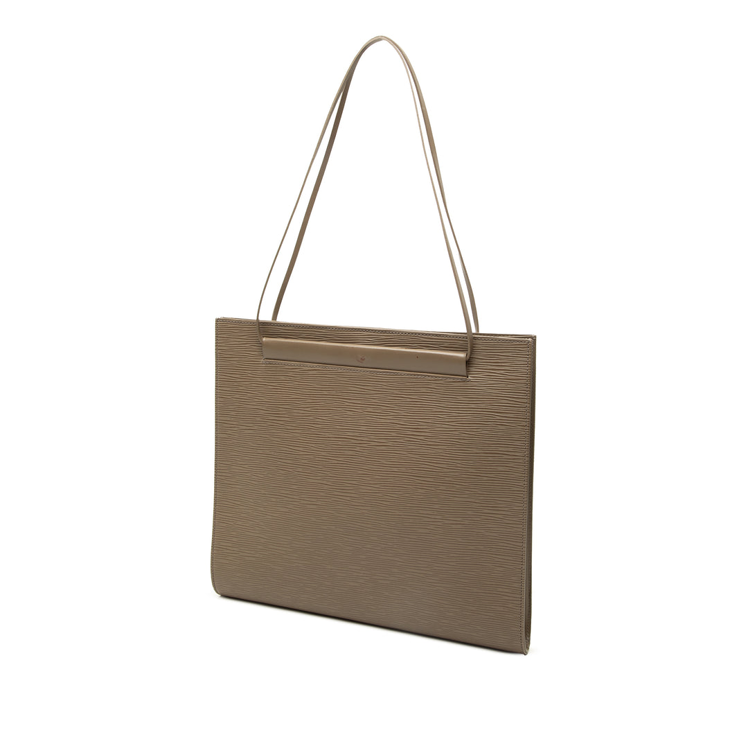 Louis Vuitton Sac porté épaule Saint Tropez Épi Marron – vue 2 – GABY PARIS