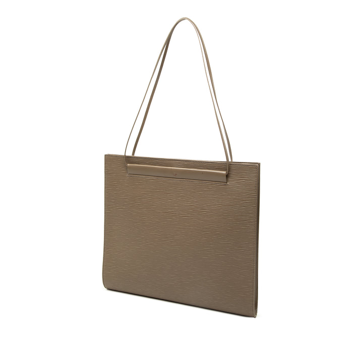 Louis Vuitton Sac porté épaule Saint Tropez Épi Marron – vue 2 – GABY PARIS