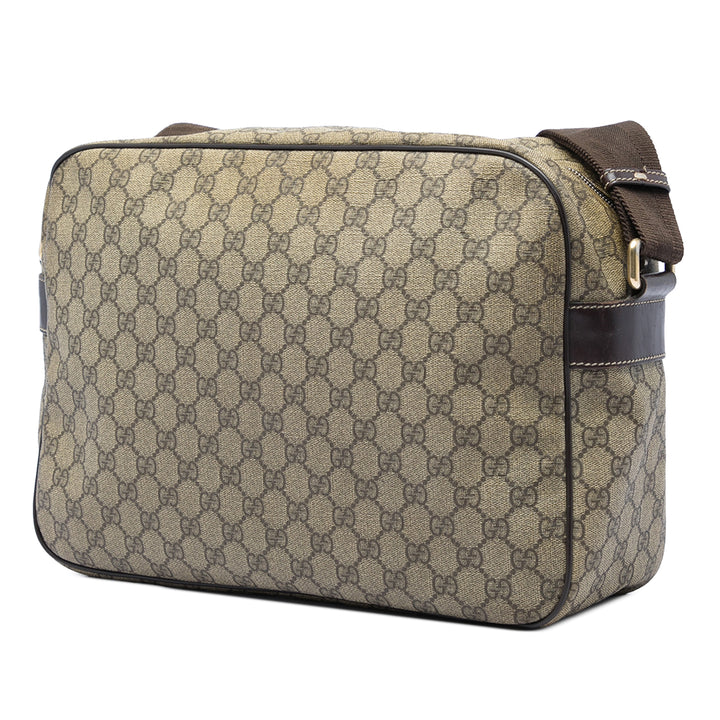 Gucci Sac bandoulière GG Supreme Beige – vue 2 – GABY PARIS