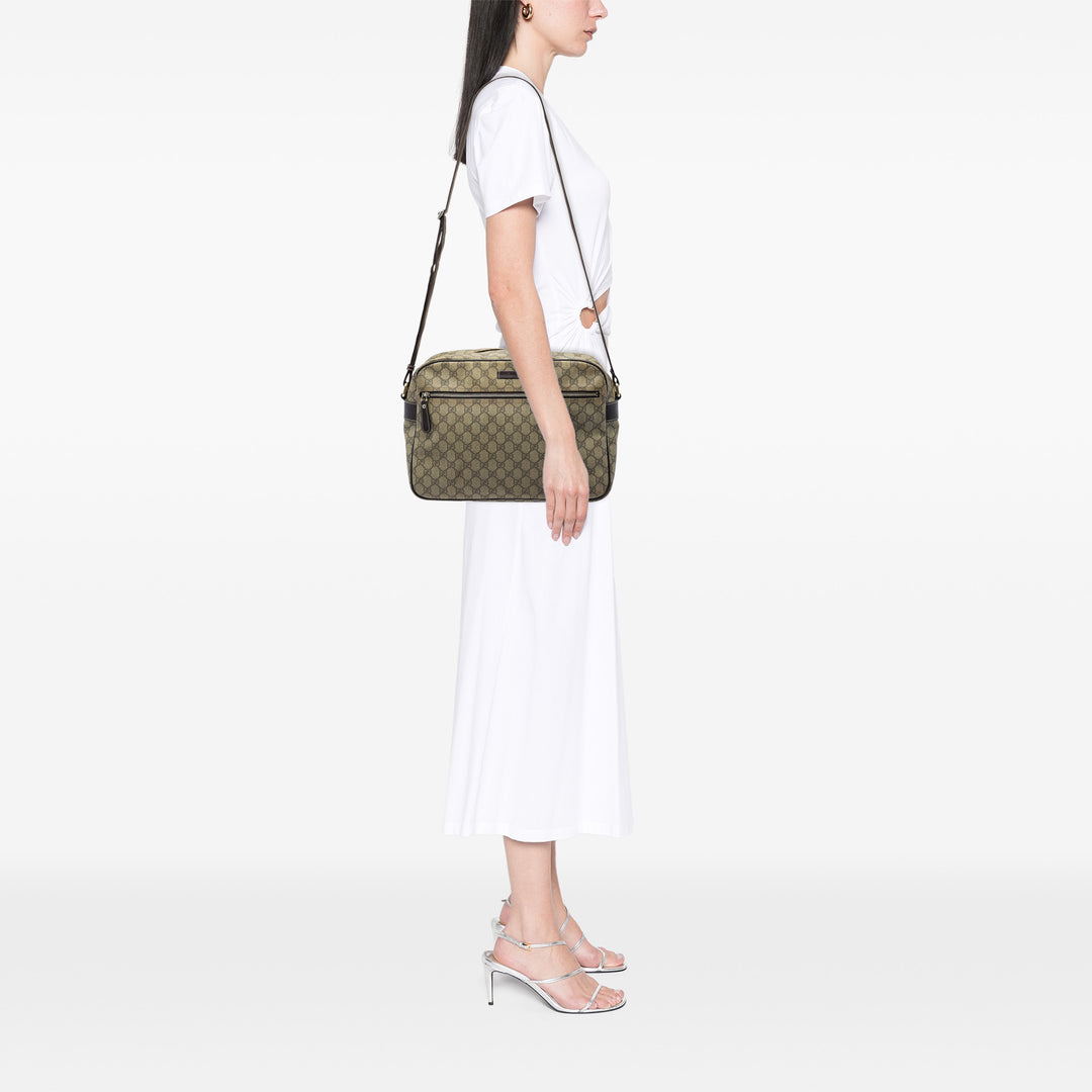 Gucci Sac bandoulière GG Supreme Beige – vue 5 – GABY PARIS