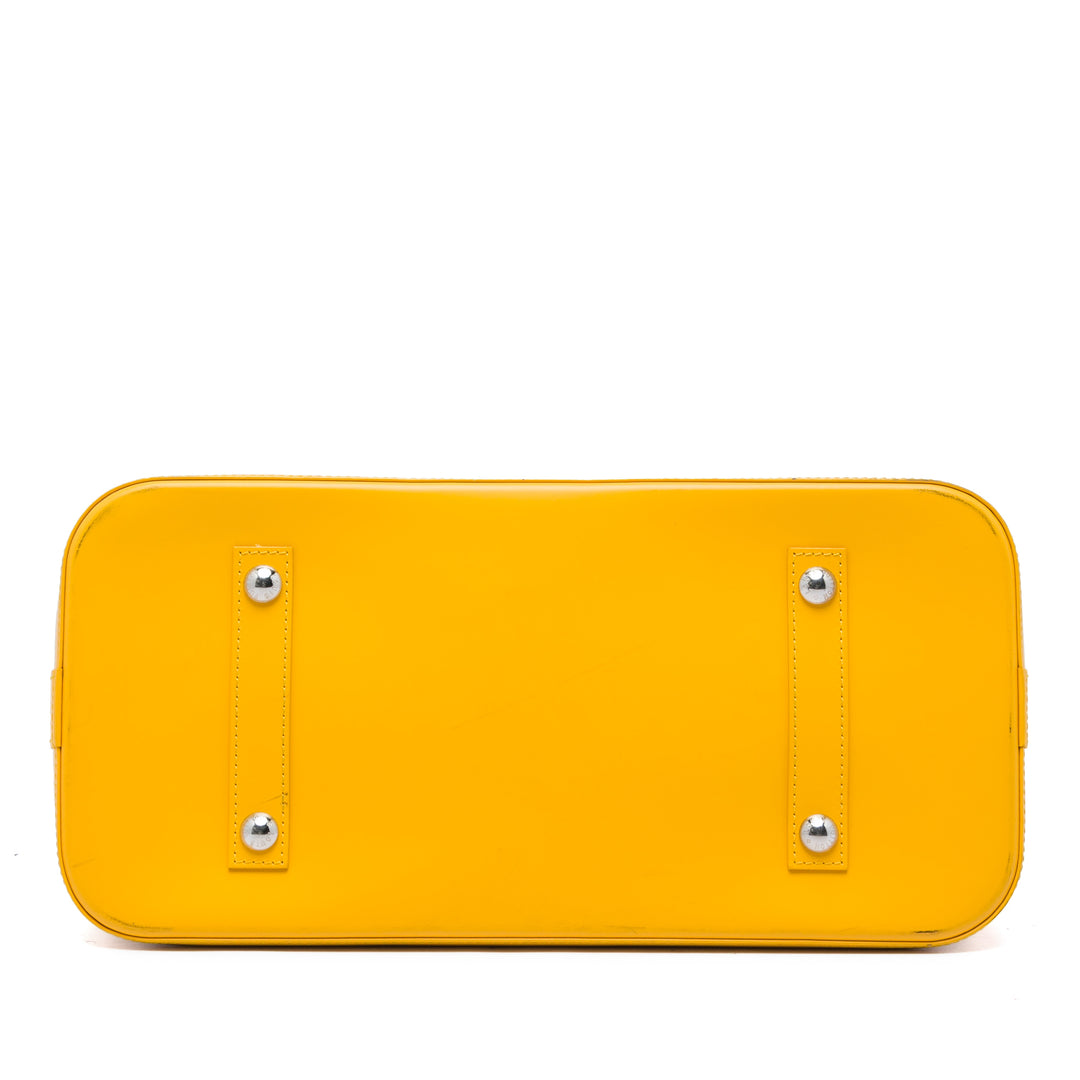 Louis Vuitton Alma GM Épi Jaune – vue 3 – GABY PARIS
