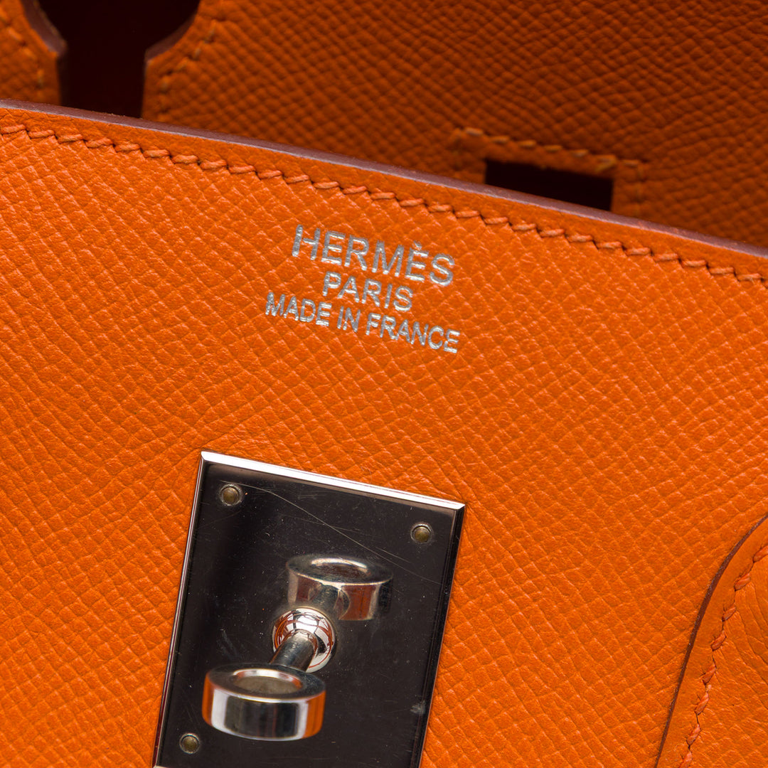 Hermès Epsom Birkin Retourne 35