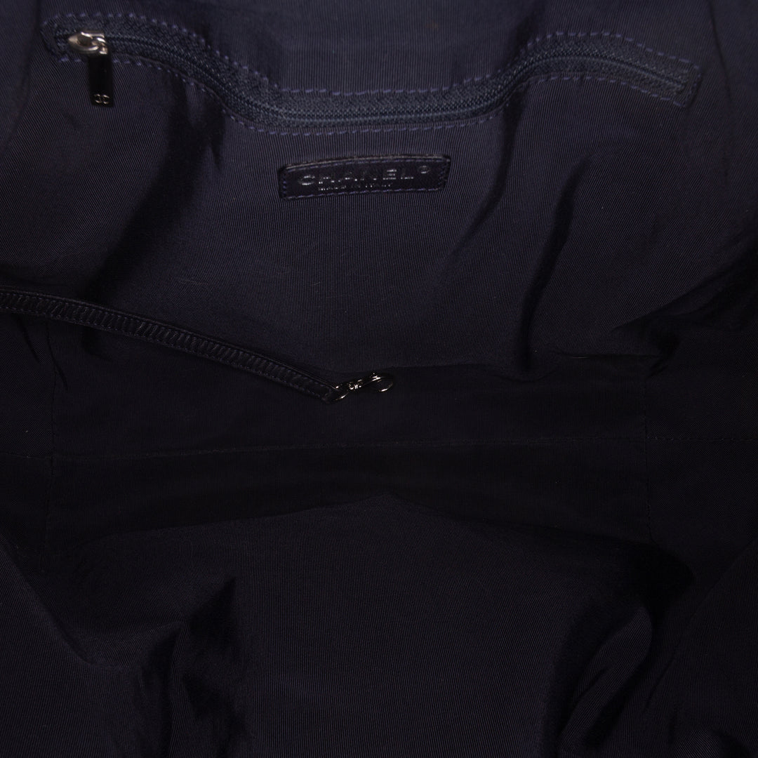 Chanel Large Matelassé Jean Stretch Spirit Cabas Cabas